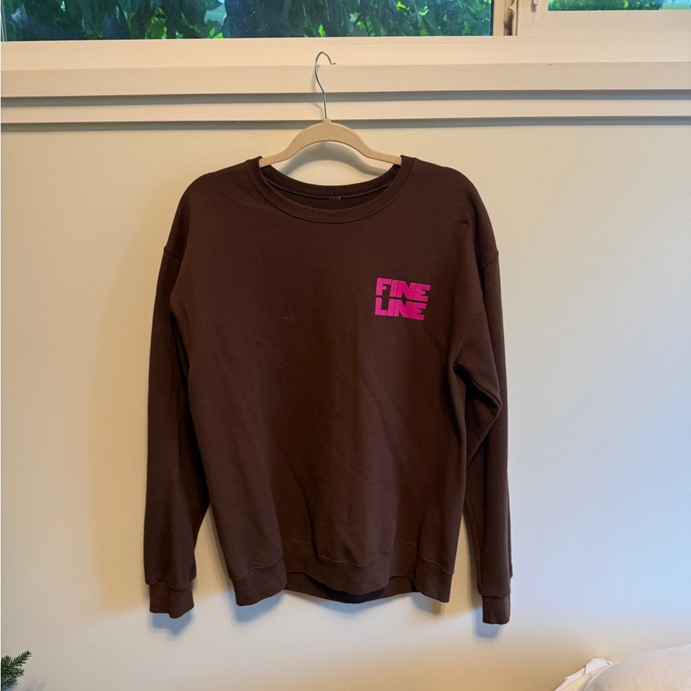Harry Styles Fine Line Brown Crewneck